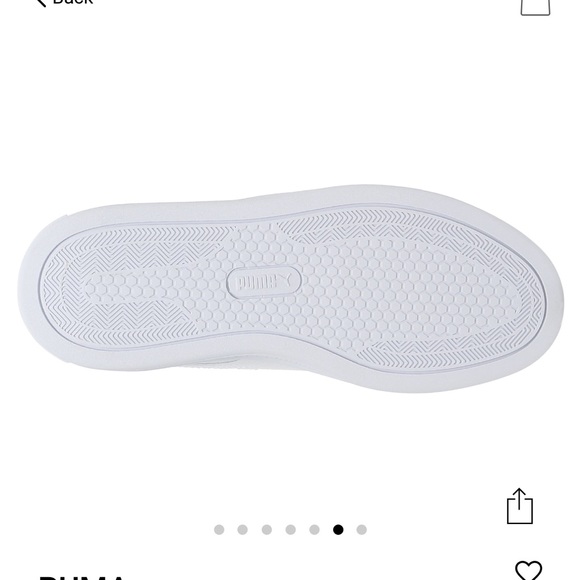 PUMA SMASH V3 PLATFORM SNEAKER - WOMEN'S (7.5) - Picture 3 of 7